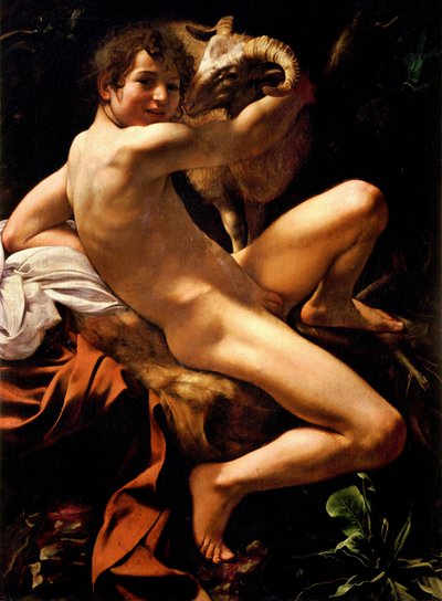 Hl. Johannes der Täufer von Michelangelo Merisi Caravaggio